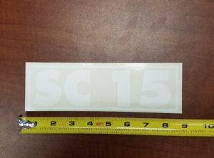 SC 15 9″x 2.75″