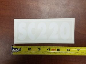 SC220 6.5″ x 2.5″