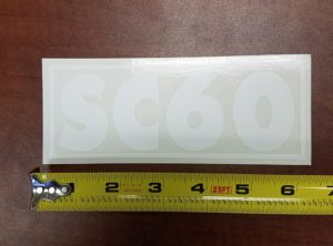 SC60 6.5″x 2.5″