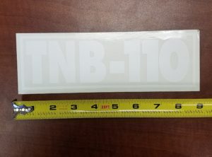 TNB-110 3″ x 9″