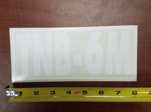 TNB-6M 8″ x 3.5″